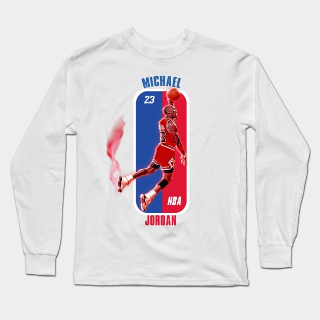 michael jordan Long Sleeve T-Shirt by lazymost